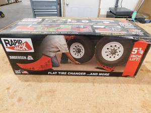 lot 24 image: Rapid Jack Flat tire Changer.