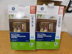 lot 86 image: (2) GE  Full Flow Water Filtration System