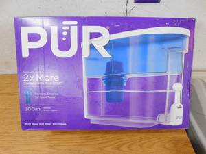lot 87 image: PUR Classic 30-Cup Water Dispenser Filtration System - BlueWhite