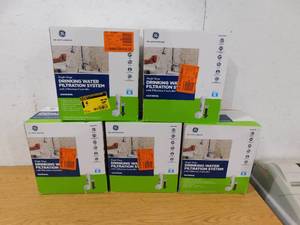 lot 124 image: (5) GE  Single Stage Filtration System