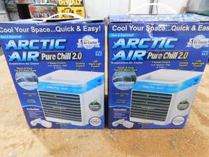 lot 133 image: (2) ARCTIC AIR  76 CFM 4 Speed Portable Evaporative Cooler for 45 sq. ft.