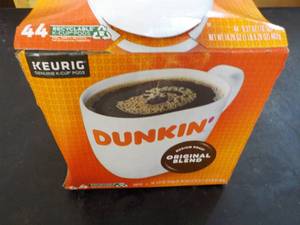 Keurig 44 K cup Pods Dunkin Medium ...