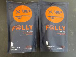 2 - 12 oz Folly Winer Whole Bean Co...