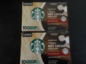Starbuck 20 K cups Hot Cocoa...