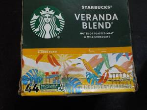 Starbucks Veranda Blend 44 Kcups...