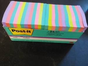 Cabinet Pack Post Its 18 Pads 3 x 3...
