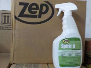 12 qt Bottles ZEP Spirit II Deterge...