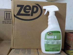 12 qt Bottles ZEP Spirit II Deterge...