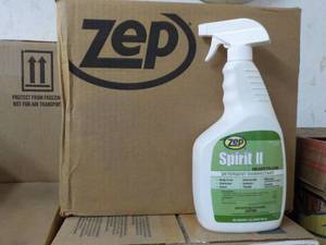 12 qt Bottles ZEP Spirit II Deterge...
