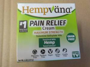 Hempvana 4 oz Pain Relief Crme...
