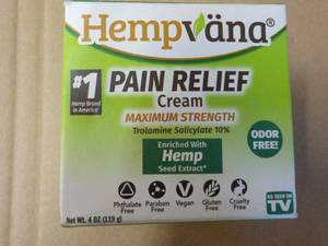 Hempvana 4 oz Pain Relief Crme...