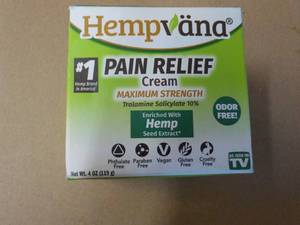 Hempvana 4 oz Pain Relief Crme...
