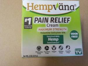 Hempvana 4 oz Pain Relief Crme...