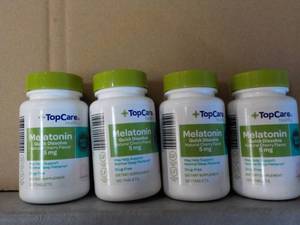 4 - 120 Tablet Count Melatonin 5 Mg...