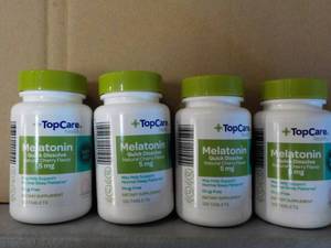 4 - 120 Tablet Count Melatonin 5 Mg...