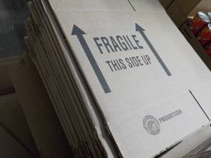 25 Boxes - 14 x 13 x 8...