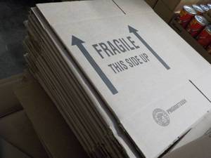 25 Boxes - 14 x 13 x 8...