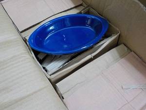 36 - 8 oz Cobalt Blue Casserole Dis...