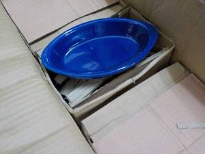 36 - 8 oz Cobalt Blue Casserole Dis...