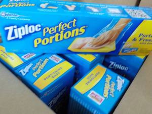 11 Boxes Ziploc Perfect Portions Ba...