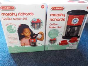 2 Casdon Toy Morphy Richards Coffee...