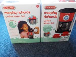 2 Casdon Toy Morphy Richards Coffee...