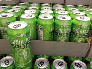 12 Pack 16 oz Cans Gridlock Energy ...