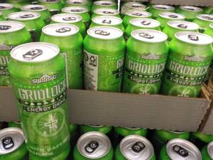 12 Pack 16 oz Cans Gridlock Energy ...