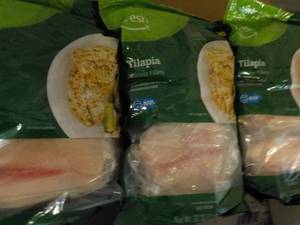 3 - 32 oz Frozen Pkgs Tilapia Skinl...