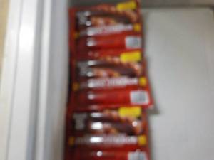 3 Frozen Pkgs Bars Quarter Pound Ju...