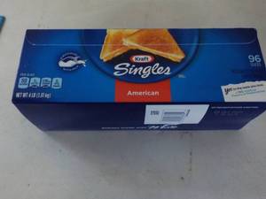 96 Slices Kraft American Singles...
