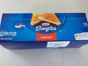 96 Slices Kraft American Singles...
