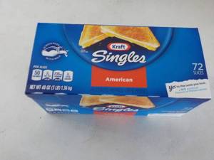 72 Slices Kraft American Singles...