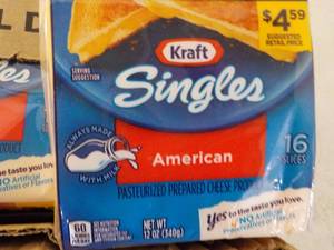 6 Pkgs 16 Slices Each Kraft Singles...