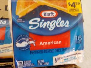 6 Pkgs 16 Slices Each Kraft Singles...