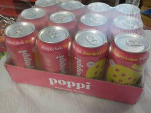 12 Pack Poppi Strawberry Lemon...