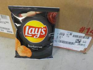 Case of Lays Barbecue Chips...