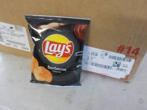 Case of Lays Barbecue Chips...