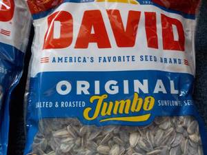 4 - 16 oz Bags David Jumbo Sunflowe...