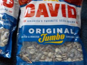 4 - 16 oz Bags David Jumbo Sunflowe...