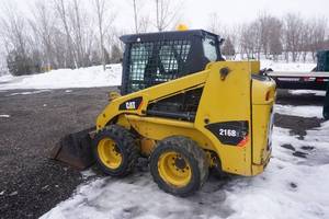 2007 Cat 216 B3 Skid Loader Skid Steer Reserve is $14,350
