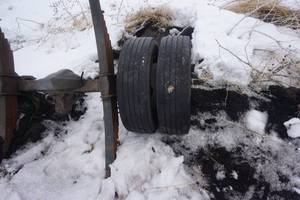 Rear Truck Dual Axle With Leaf Springs