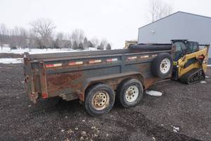 2010 Load Trail 14 Tandem Axle Hydraulic Dump Trailer