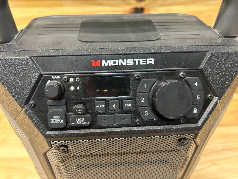 Monster mini best sale rocker speaker