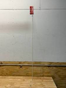 lot 24 image: MILWAUKEE 5 ft. High Flex Fiberglass Fish Stick
