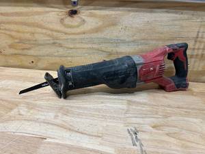 lot 73 image: MILWAUKEE M18 18V Lithium-Ion Cordless SAWZALL Reciprocating Saw (Tool-Only)