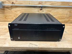 lot 76 image: PYLE Home PT8000CH 8-Channel, 8,000-Watt StereoMono Amp