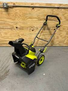 lot 83 image: RYOBI 40V Brushless Snow Blower (RY40809VNM) (Snow Blower Only)