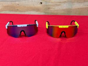 lot 105 image: PIT VIPER Lot of 2 Pairs of Sunglasses (replicas)