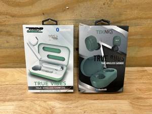 lot 106 image: Lot of 2- Bluetooth Wireless Earbuds by TREND LOGIC AND TEKNIQ